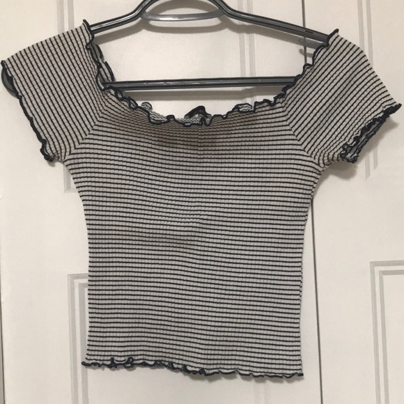 Zara ribbed crop top - Picture 1 of 4